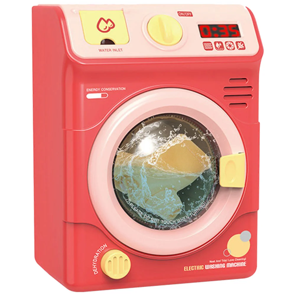 

Machinewashing Play Pretendappliance Kids Mini Wash Accessories Washer Set Role Playset Furniture Simulation Gift Children House