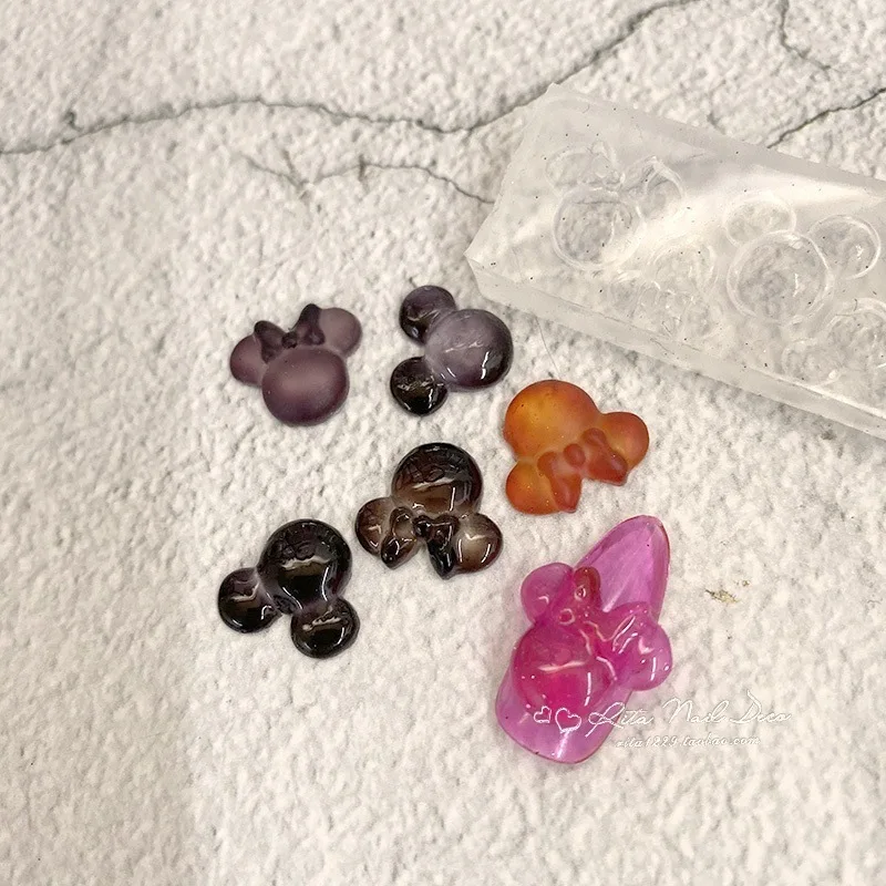 Силиконовая форма для дизайна ногтей MO1-MO80