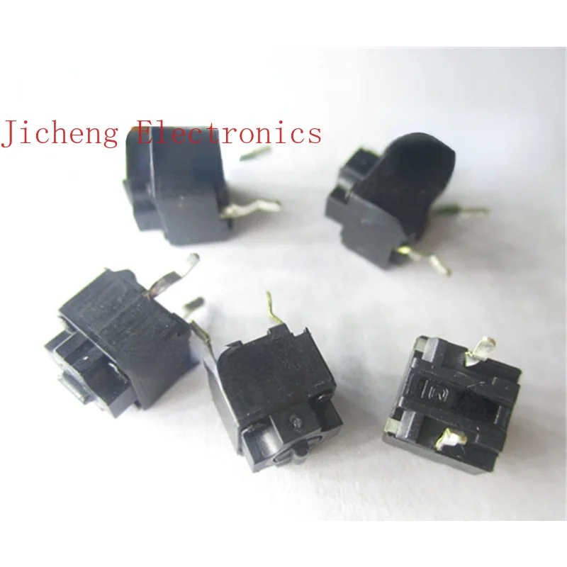 10PCS Nissan Mouse Square Micro Switch Black Dot Brown  Wheel   Motion images - 6
