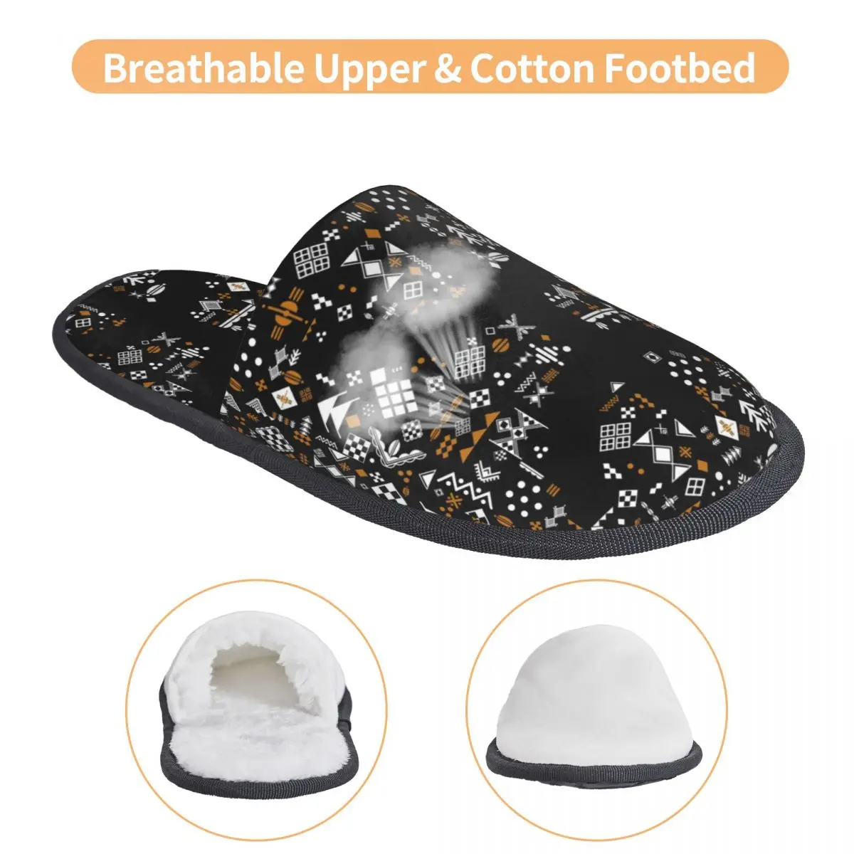 Пользовательские керамические тапочки Kabyle с эффектом памяти женские уютные