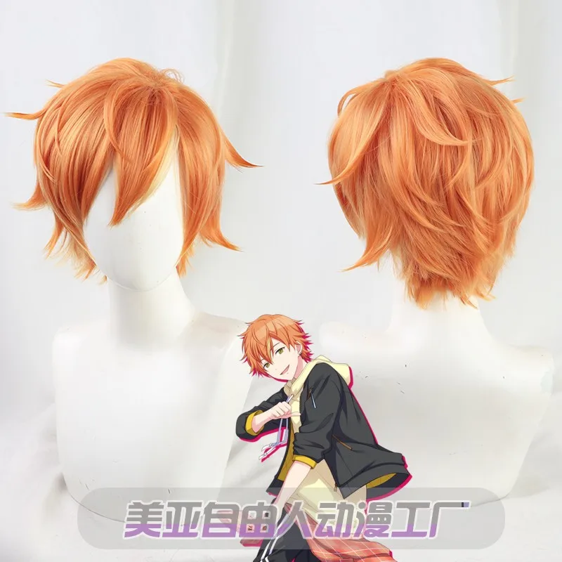 

Shinonome Akito Wig Game Project Sekai Colorful Stage! Cosplay Akito Cosplay Wig Heat Resistant Hair Christmas Wig Synthetic