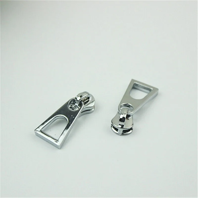 30pcs 5# Zipper Slider Puller for Metal Zippers DIY Bag Jacket Zip Head Slider Clothes Zips Head Repair Fitting Kit