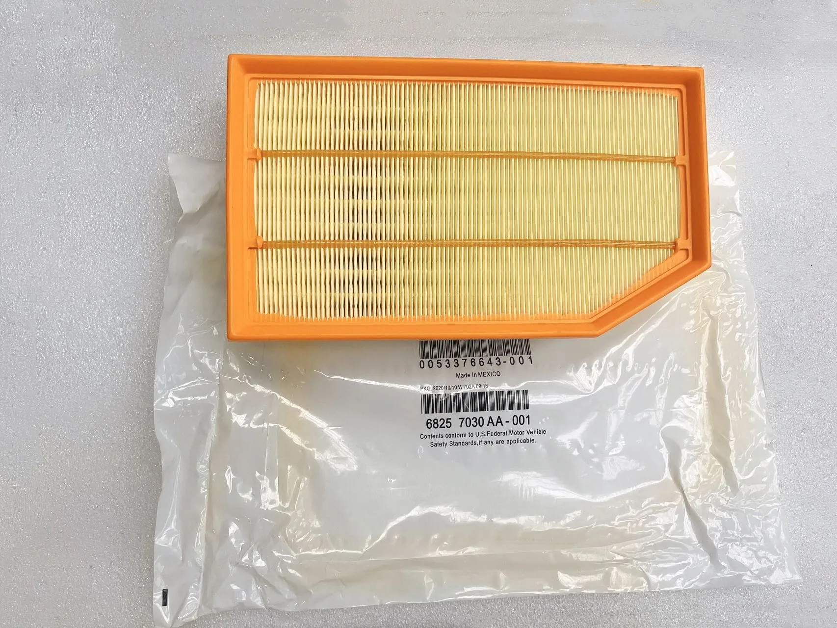 

Replacement Car Air Filter For Jeep Wrangler Rubicon (JL 2018-2022) Sport (JL 2018-2022) 2.0T 68257030AA 68301863AA 4892339AA