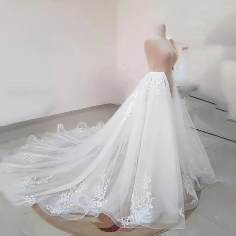 

Women's Wedding dress Detachable wedding skirt