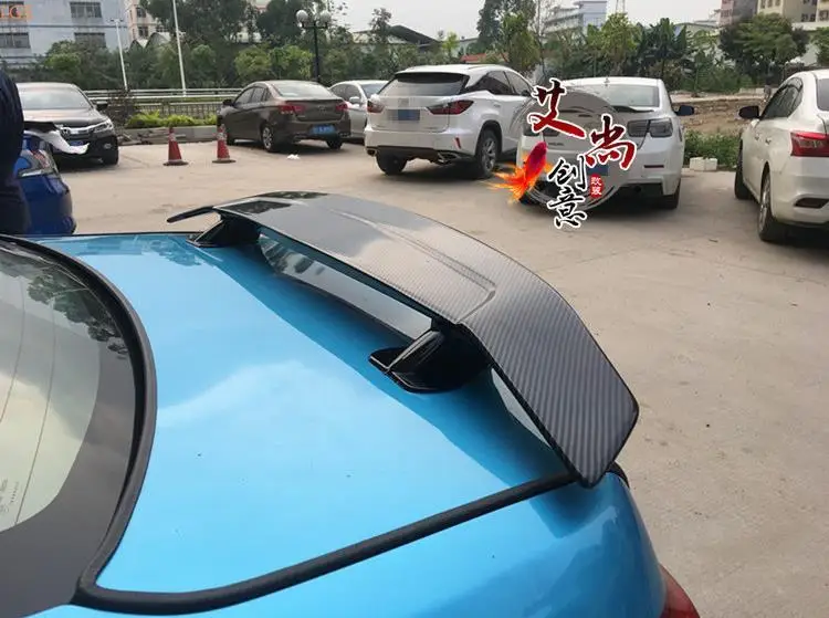 

For Mazda 3 AXELA 2014-2020 High quality ABS material Rear wing Spoiler Trunk Spoiler decoration car accessories