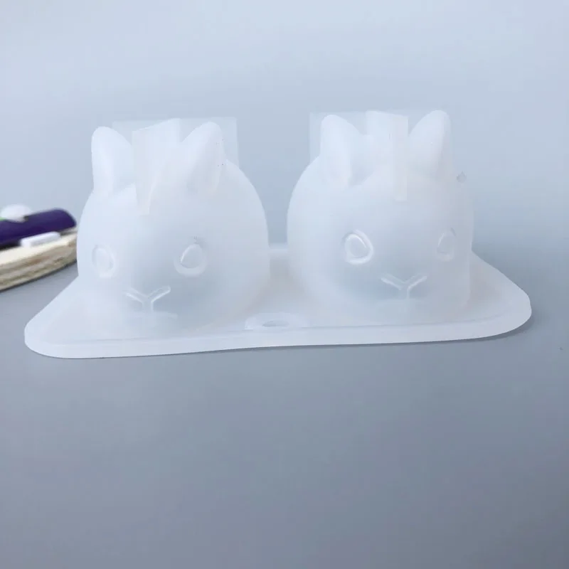 3D милая фотоформа в виде пасхального кролика