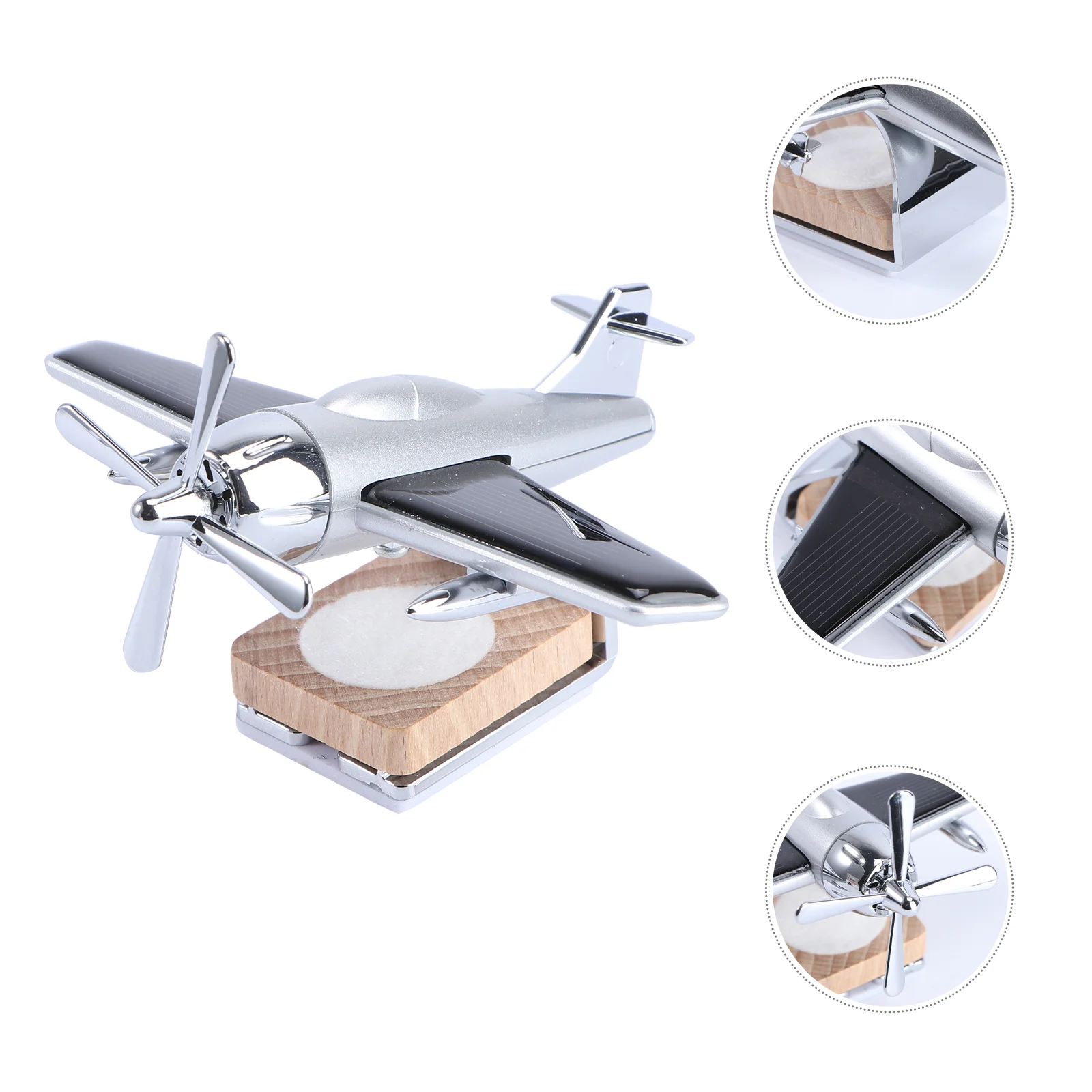 

Car Air Aromatherapy Diffuser Freshener Ornament Airplane Dashboard Solar Decorauto Fresheners Helicopter Record Diffusers