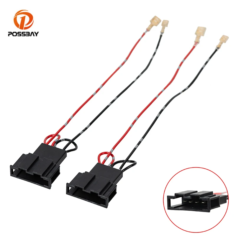 2 шт. автомобильный провод для динамика адаптер вилка VW Golf Jetta 1999 2000 2001 2002 2003 2004 2005