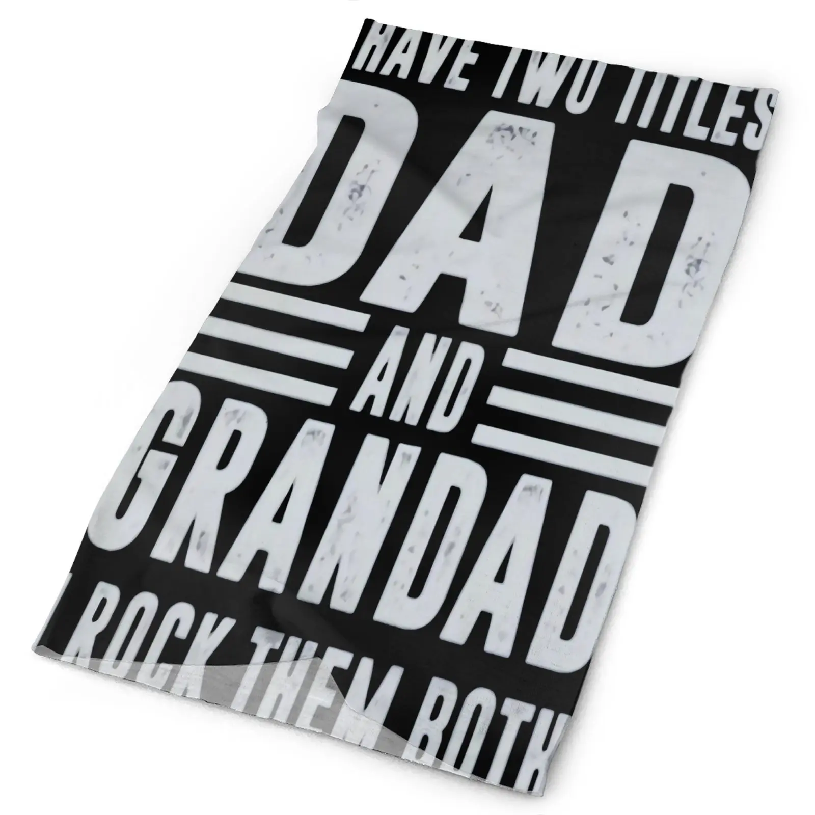 

Мужская бандана День отца отцу Grandad I They, бандана для мужчин, мужская Балаклава с ушами, мужской шарф-хомут