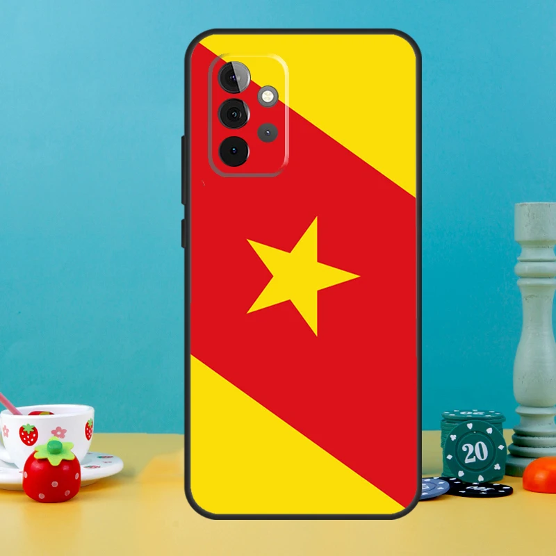 Фото Чехол с тематическим флагом Tigray для Samsung Galaxy A25 A54 A34 A14 A52 A32 A12 A13 A33 A53 A15 A16 A36 A56 A26 A05 A35 A55 №2