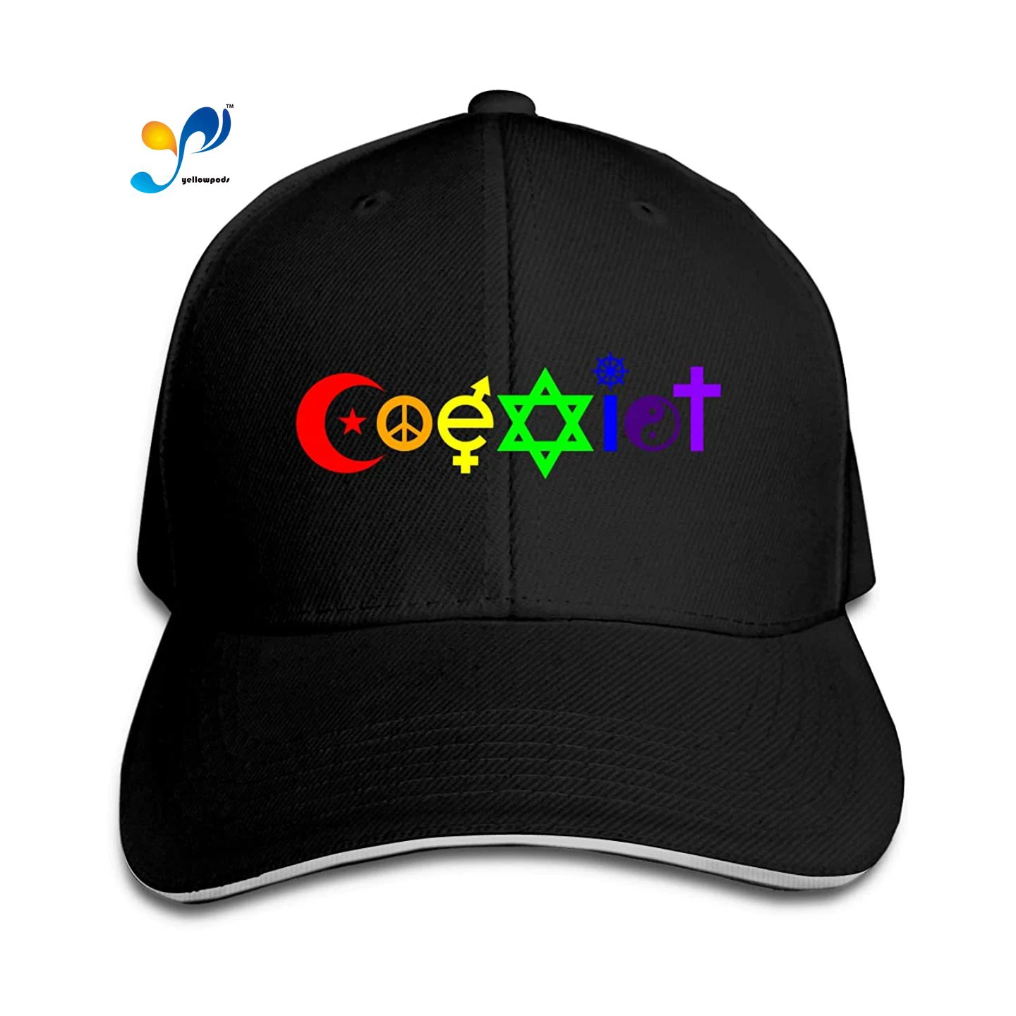 

Moto Gp Baseball Cap For Men Women Women's And Mens Classic Pointed Cap Casquette Rainbow Coexist Dropshipping