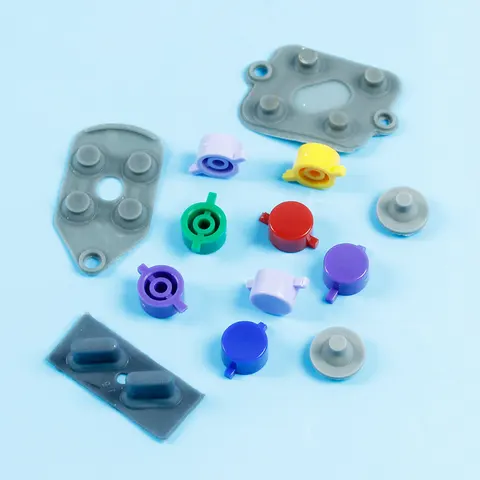 1 компл. Для проводящих резиновых кнопок SNES A B D-Pad + пластиковые кнопки A B Y X для сменных аксессуаров SFC