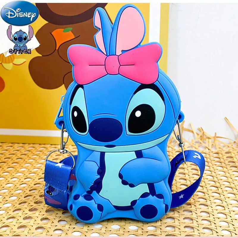 Сумка через плечо Lilo &amp Stitch кошелек для монет аксессуары Disney сумка хранения аниме