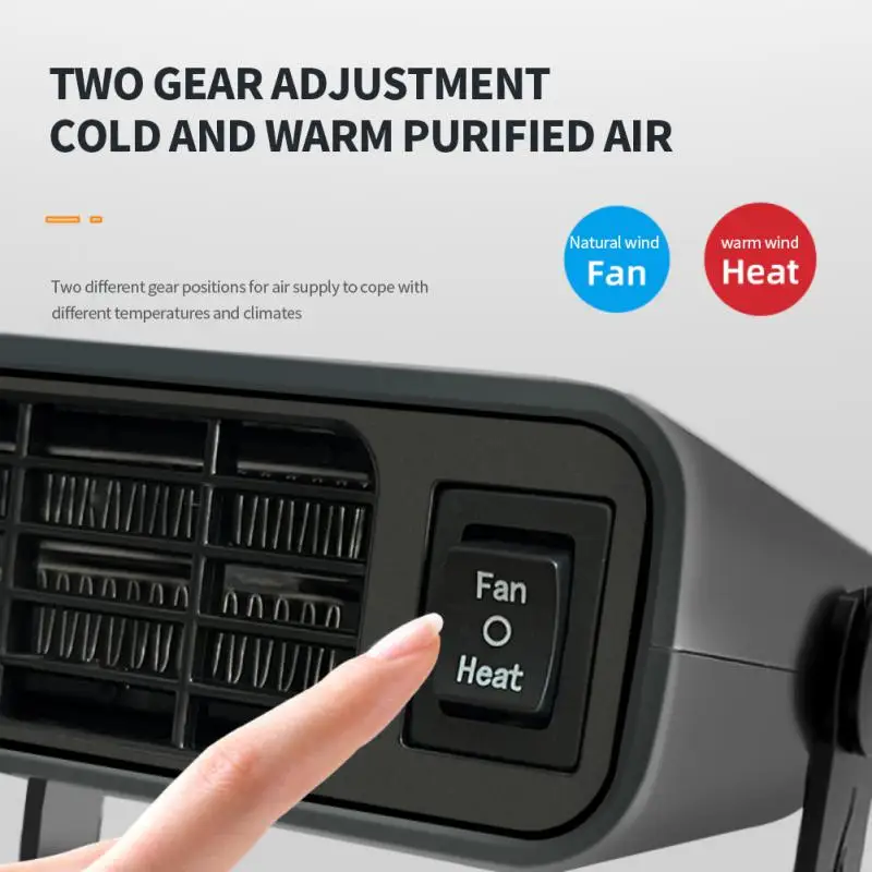 

Автомобильные детали, термоэлектрический обогреватель. Вращение на 360 °, быстрый нагрев, дефростер, универсальный портативный автомобильны...