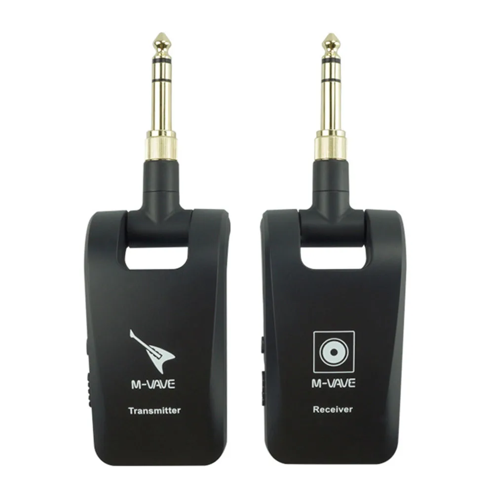 

2 4G Wireless Guitar System Transmitter and Receiver for Recording and Live Performances Rechargeable and Efficient