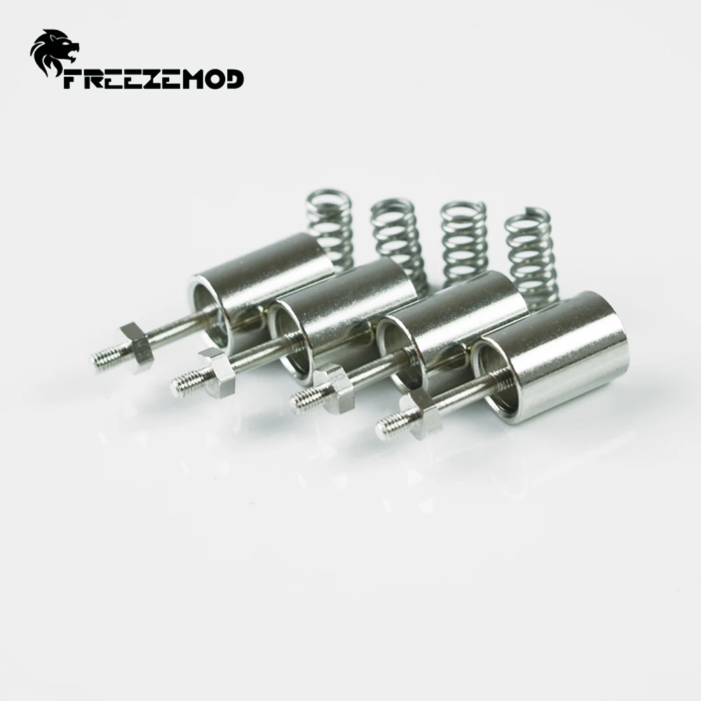 Фото 4pcs FREEZEMOD CPU Installing Screws Computer Water Block Radiator Mounting Screw For Processor Intel AMD Support 115X 2011 AM4 №1