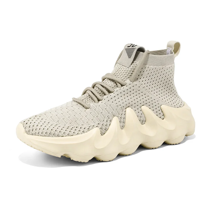 

2022 Spring/Summer Men's New Breathable Running Shoes Casual Mesh Soft Sole Comfortable Outdoor Sports Shoes