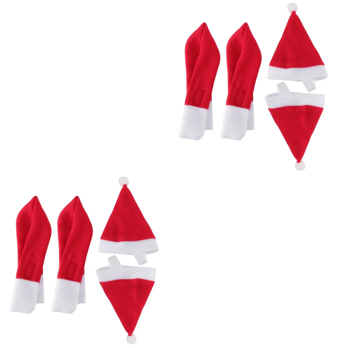 

Pet Christmas Costume Dog Hat Santared Scarf Year Clothing New Scarves Women Cat Plush Winter Accessorygifts Warmdress Outfits