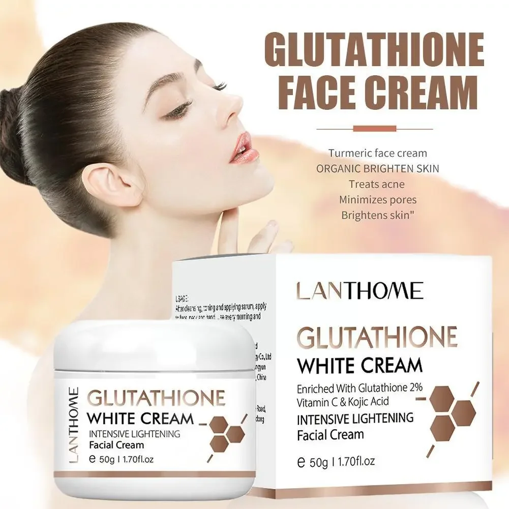 

Glutathione Face Cream Mild Glutathione For Skin Whitening Face Lotion Tighten Skin Restore Elasticity Nourish Reduce Wrink F0L4