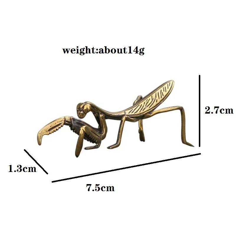 

Миниатюрная медная фигурка насекомого