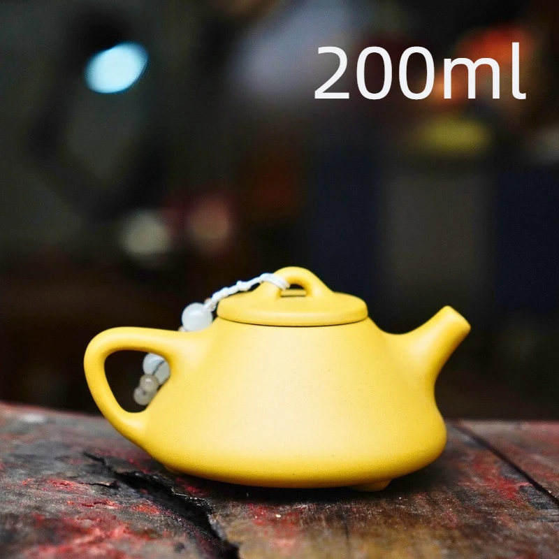 JINGDE TEA SET ручной фиолетовый глиняный чайник 200 мл