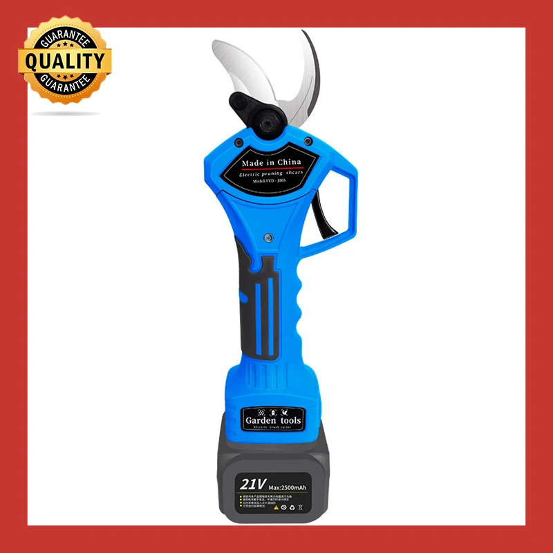 

Rechargeable Lithium Battery Cordless Electric Pruner Pruning Shear Efficient Fruit Tree Bonsai Pruning Branches Cutter
