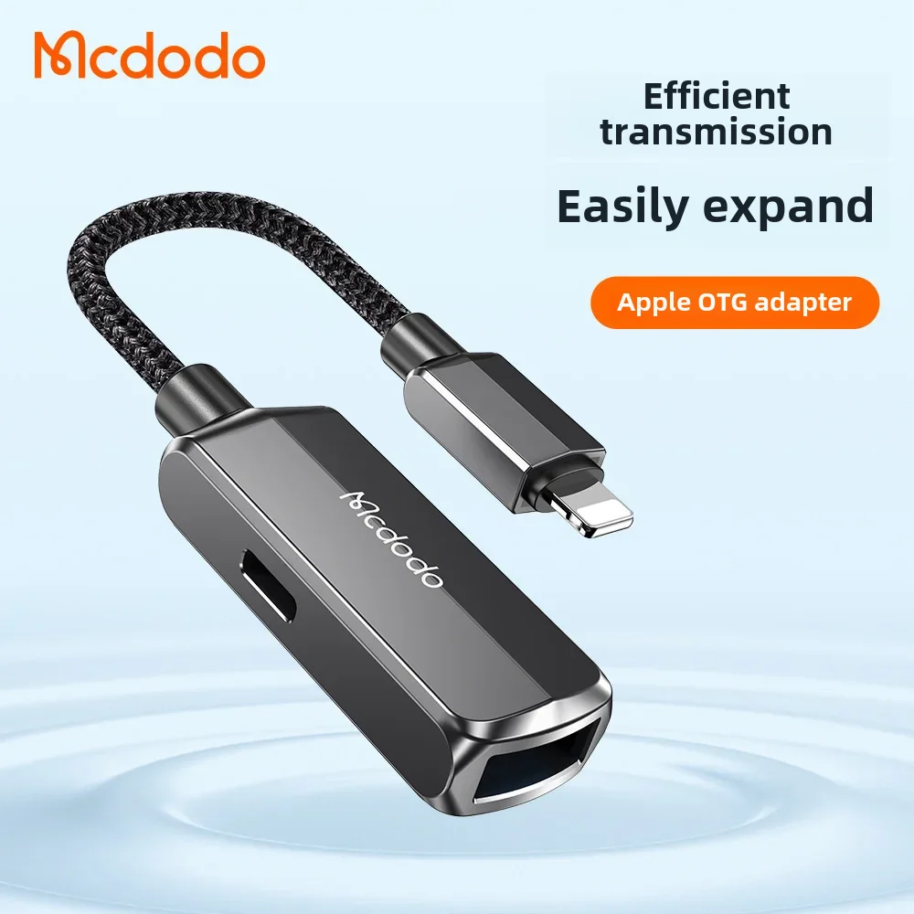Адаптер Mcduodu Otg к Usb 2 0 конвертер Lightning телефон интерфейсу адаптер для часов iPhone 7 8 9