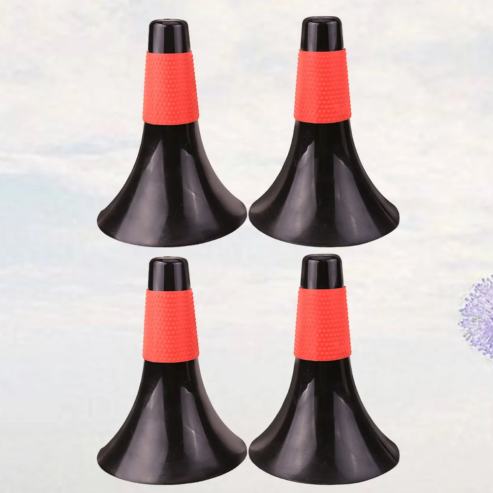 

4 Pcs Football Training Windproof Obstacle Indoor Soccer Sign Cone Horn Outdoor Game Cones Marker Private Education Balls Kids