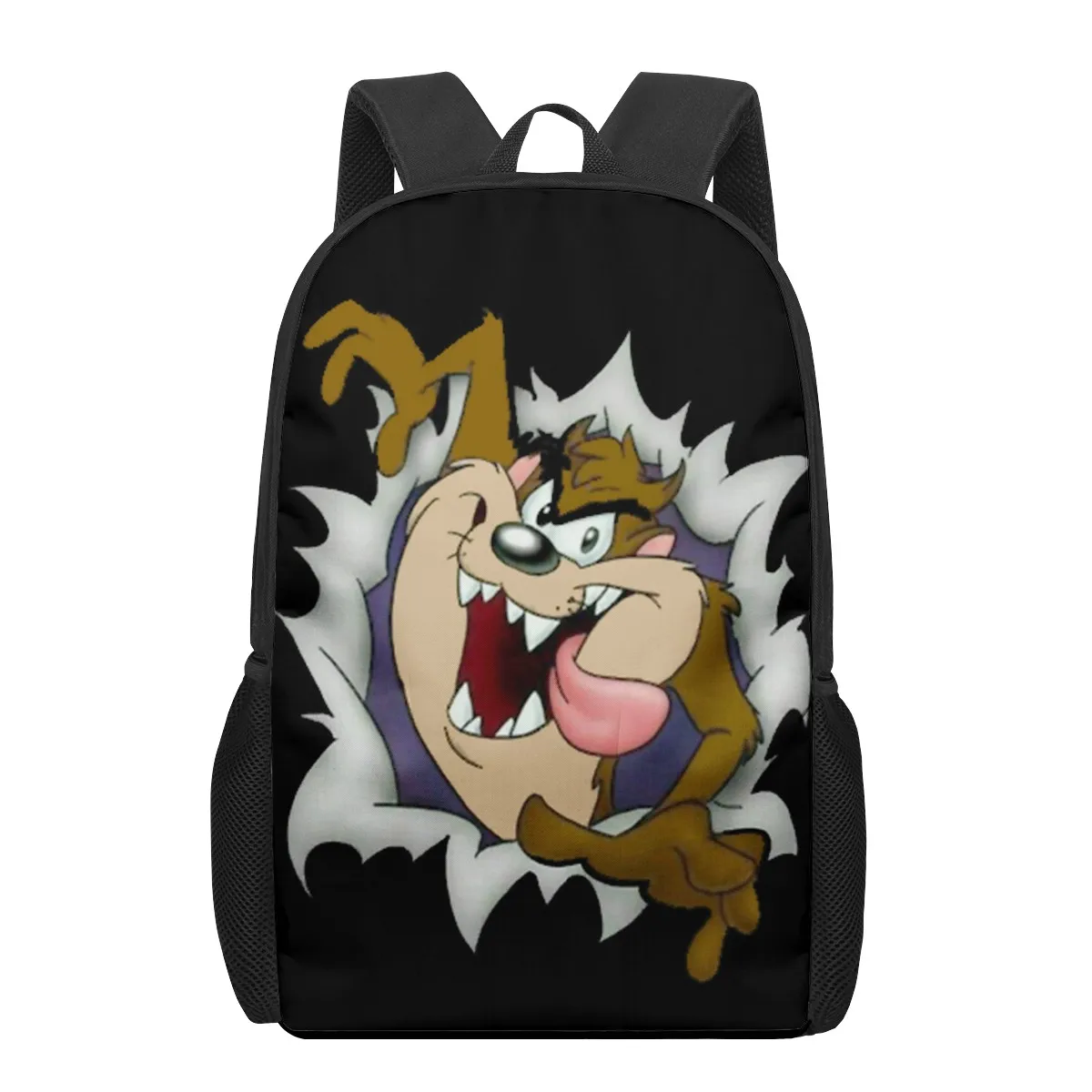 Tunes Tasmanian Devil Taz 3D Print School Bags for Kids Backpack Student Bookbag Children Book Bag Funny Girls Schoolbags should