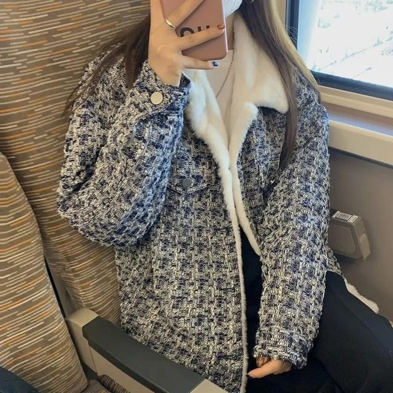 Corduroy Winter Coat Women Puffer Jacket Winter New Korean Style Long Ladies Over-the-knee Cotton Padded Jacket Keep Warm