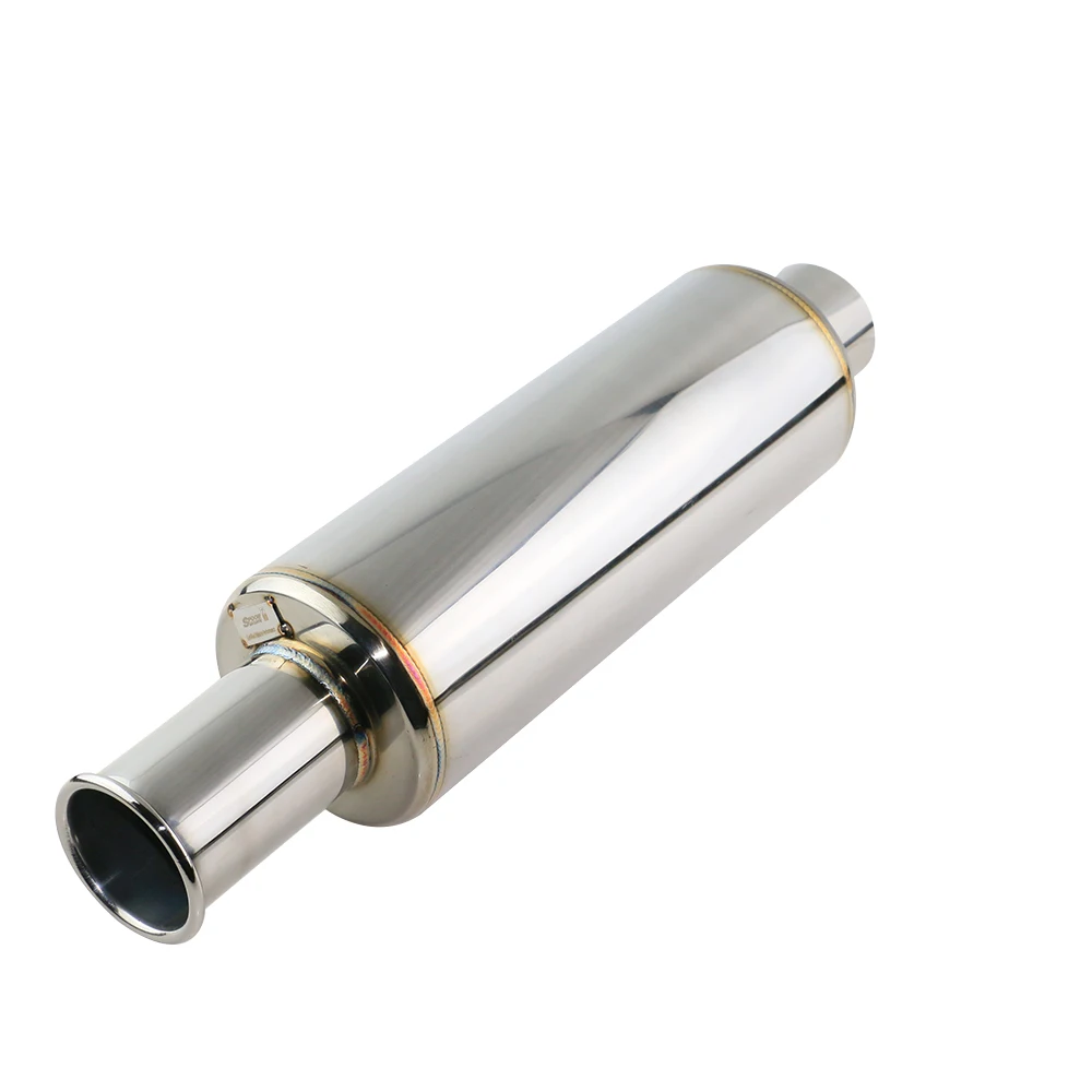 JZZ Universal 4.5in. Автомобильный глушитель для выхлопной трубы с высоким потоком задний