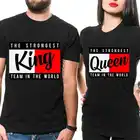 Парные рубашки для игроков 1 игрок 2 Рубашка забавная Harajuku летняя парная футболка для мужчин и женщин подходящая одежда повседневные футболки брендовый Топ