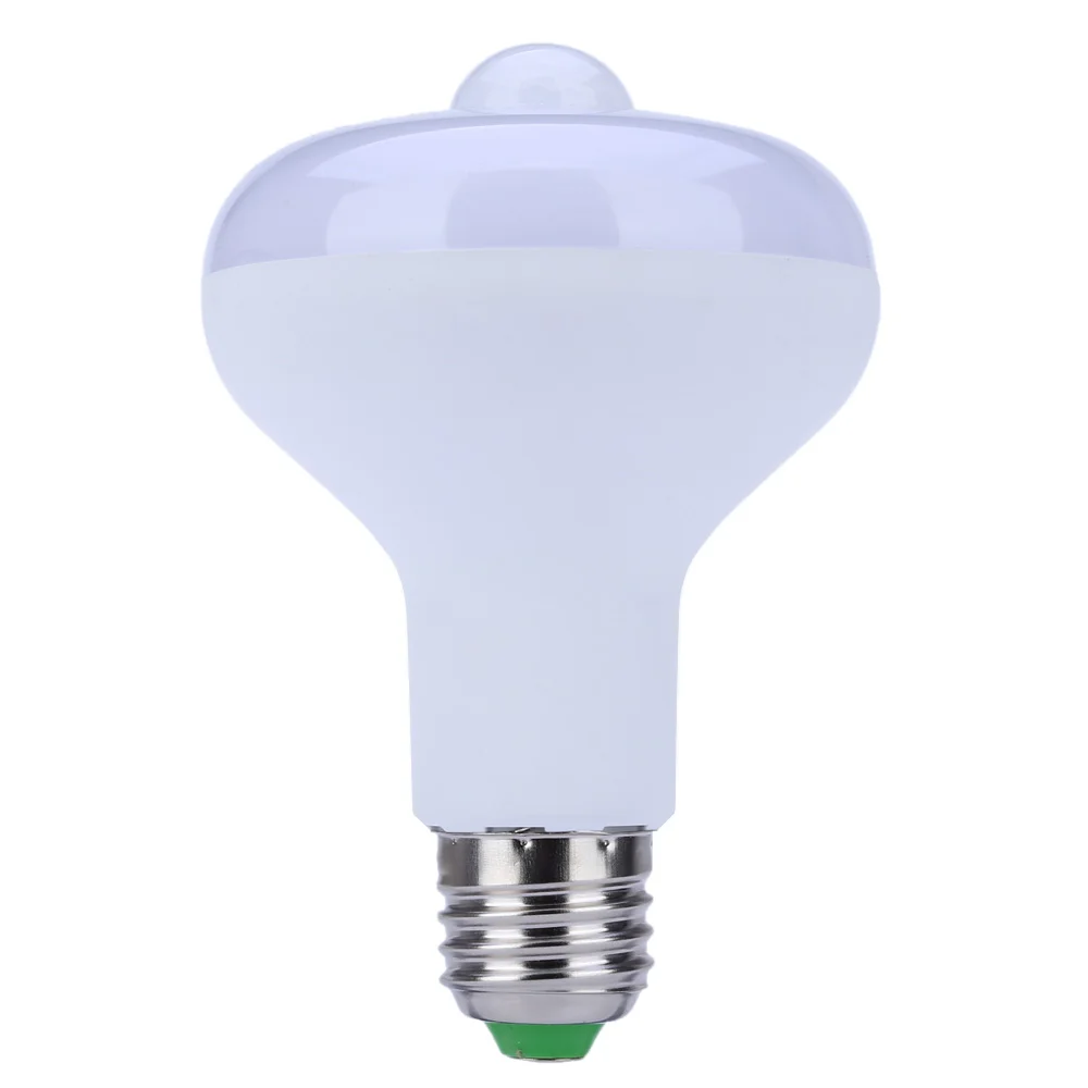 E26 E27 Base Motion Sensor LED Light Bulbs Reflect Lighting G80 12W Equivalent 100W 1200LM Security Activated Garage Porch