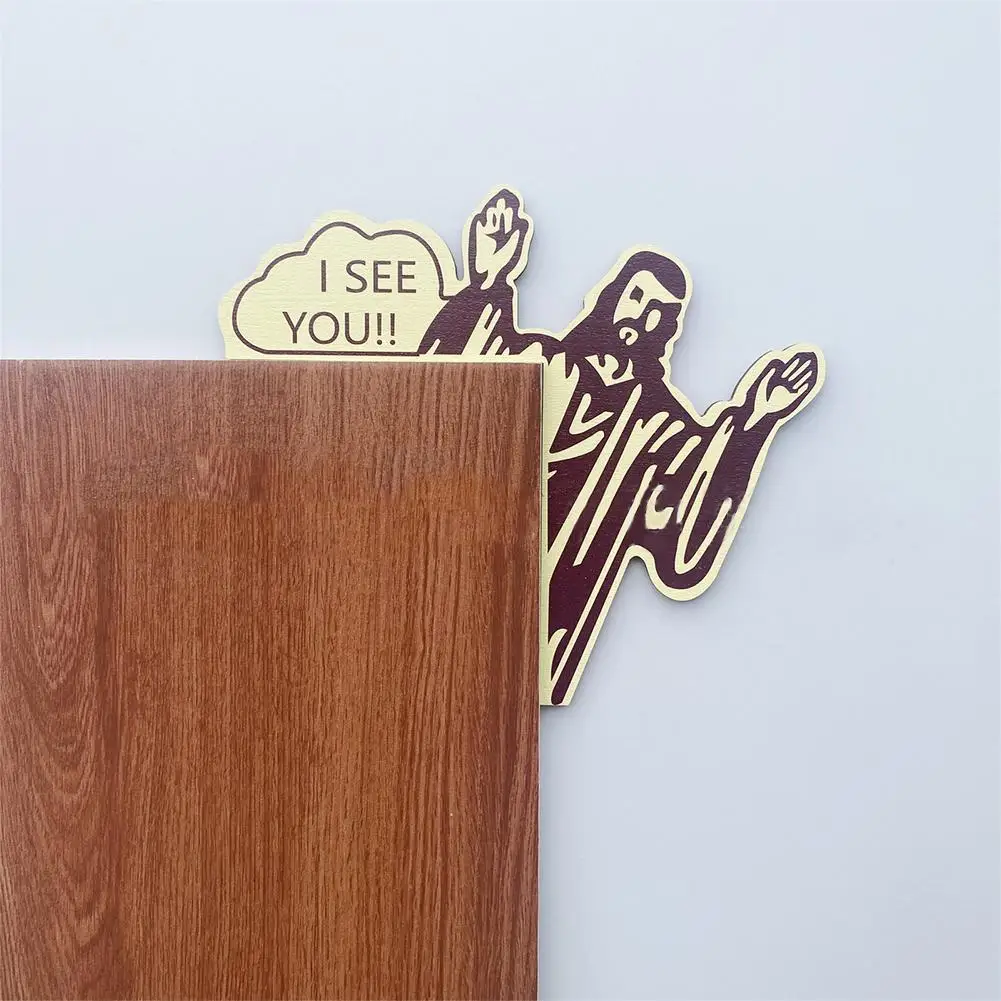 

Wooden Door I See You Funny Home Decor Frame Gifts Frame Decoration Hanger Right Ornament Sign Door H1p3
