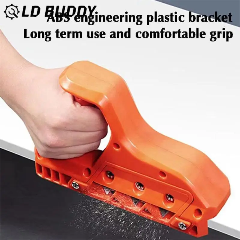 

Planer Knife Durable High Efficiency Gypsum Board Cutting Machine Gypsum Board Chamferer Simple Woodworking Save Time Chamferer