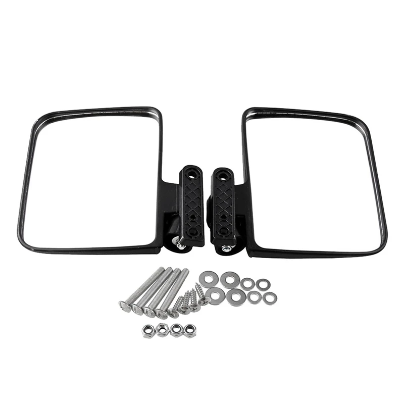 

Cart Mirrors Universal Folding Side View Mirror For Golf Carts For Club Car For EZGO
