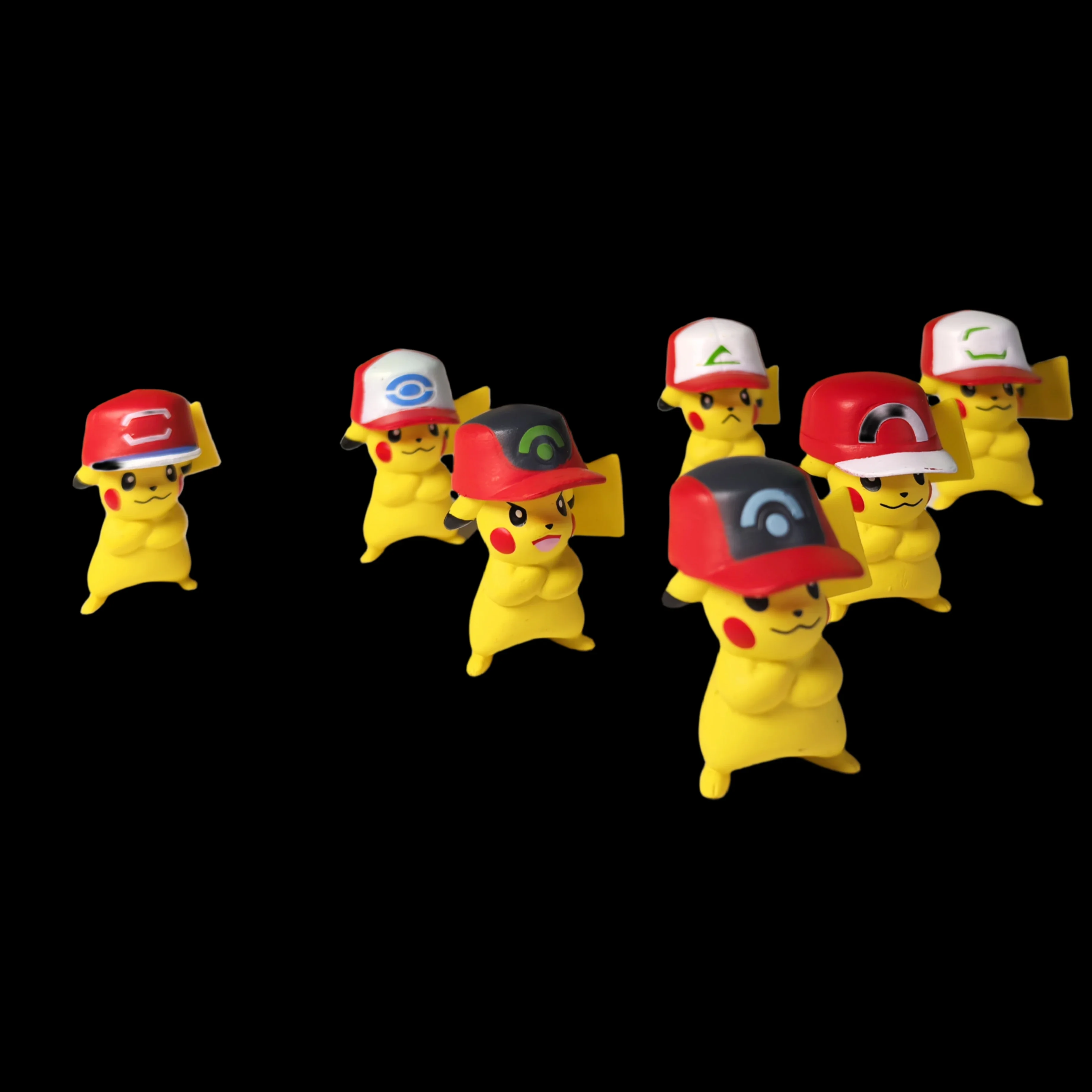 7 шт.компл. фигурка Pokemon Poke Ball, игрушки, аниме Пикачу, карманный монстр, домашнее животное, эльф, фигурка из ПВХ, экшн-коллекция, модель, куклы, подарки (art.: 3920cf0f577df) - 3920cf0f577df