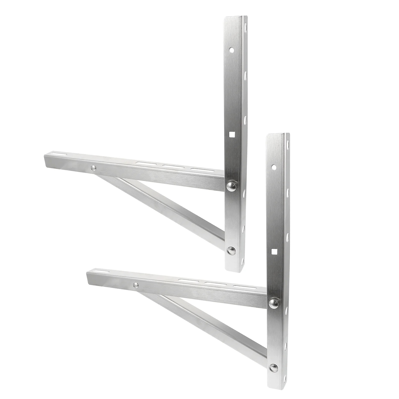 

2 PCS Stainless Steel AC Bracket 1-1.5P Foldable Stand for Air Conditioner
