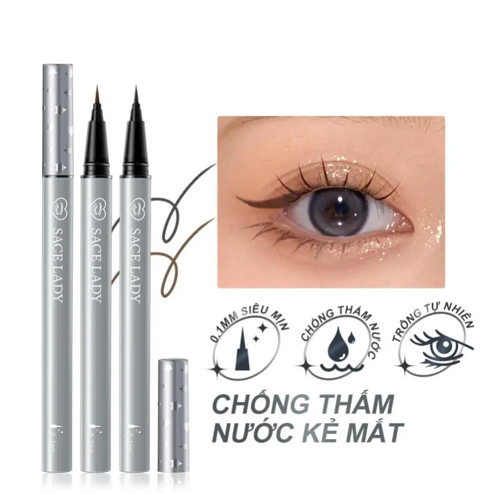 

Waterproof Lying Silkworm Pen Multi-use Pen Black Brown Eyebrow Pen Eyebrow Pencil Natural Eyebrow Enhancer Liquid Eyeliner