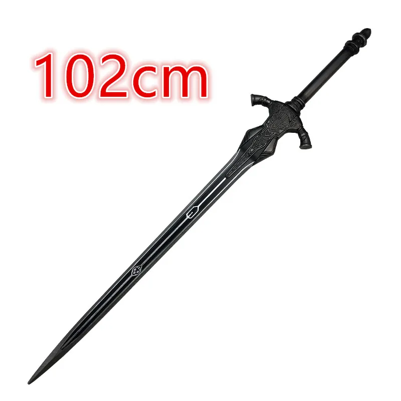 102cm Cosplay Dark Souls Sword Artorias Sword Weapon Sword Role Playing The Abysswalker Halloween Model Safety PU Gift Toy