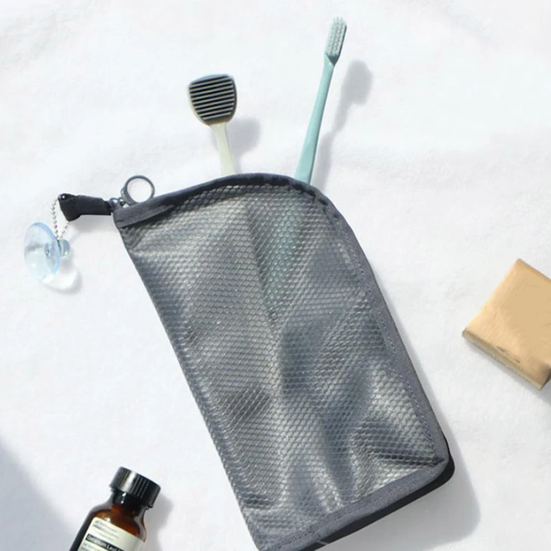 Дорожная вместительная сумка для хранения зубной щетки и пасты портативный