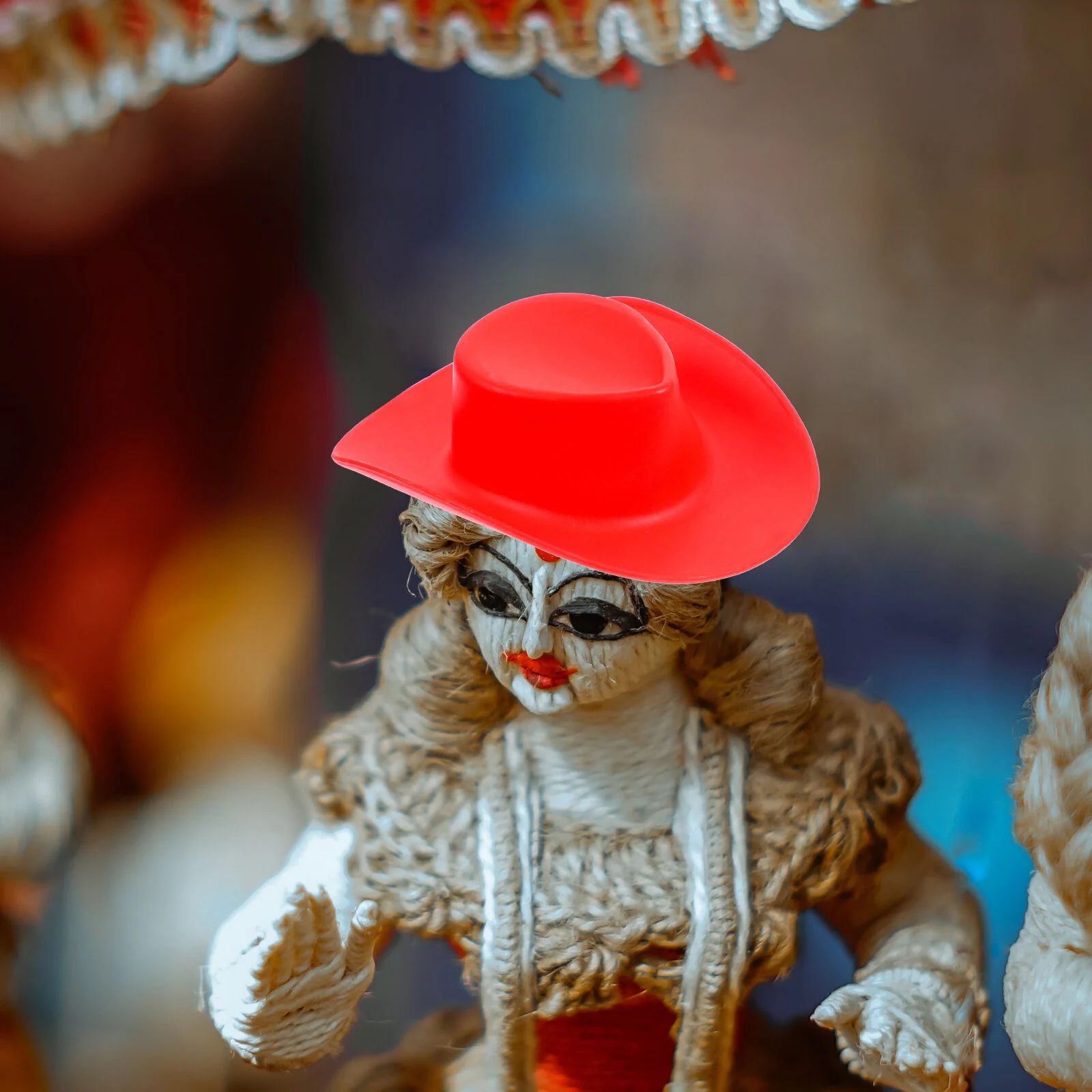 

Decorative Items Adorable Craft Mini Hats Miniature Cowboy Decoration Toys Cute