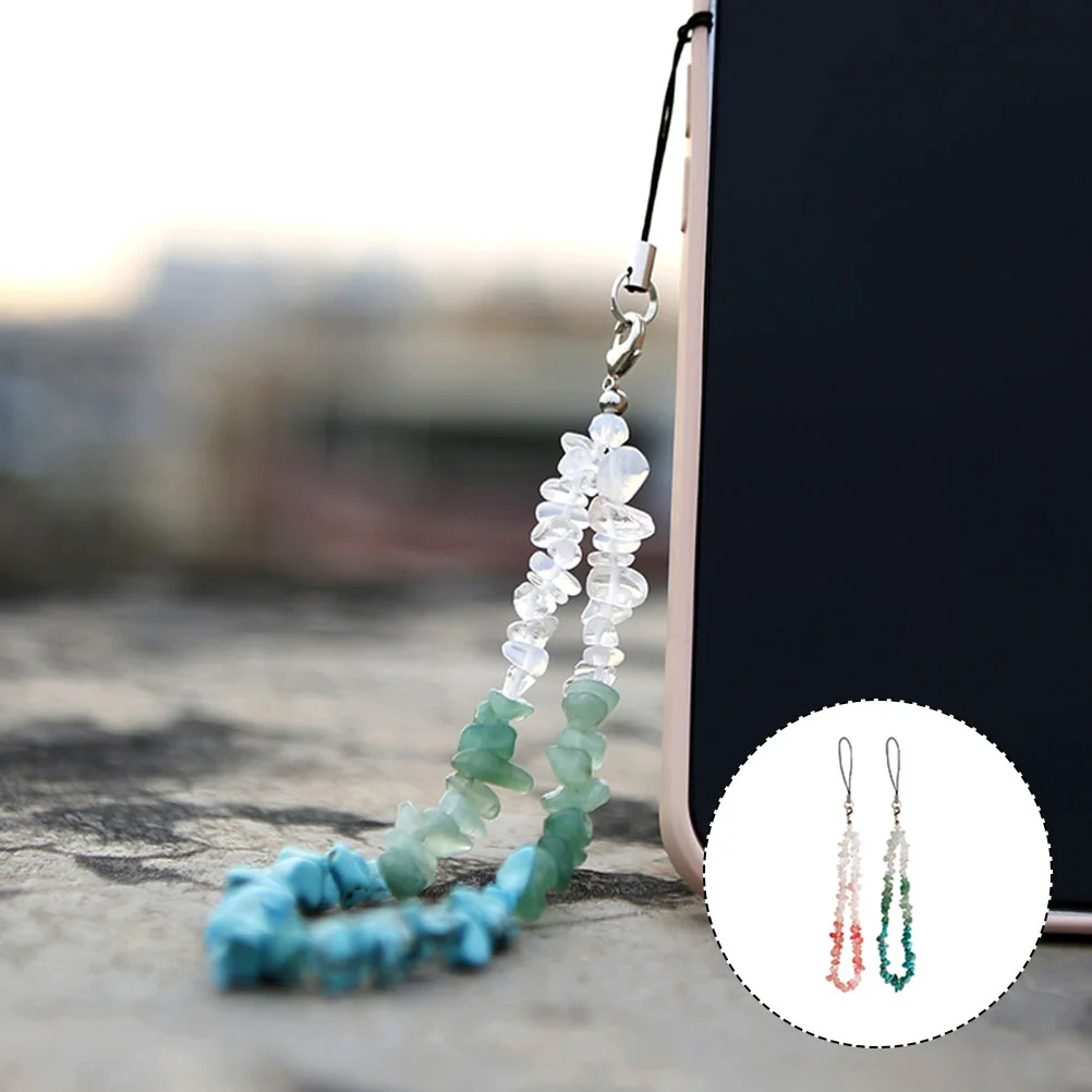 

Lanyard Chain Strap String Anti Wrist Beaded Charm Multi Function Lost Delicate Mobile Hanging Decorative Crystal Cameraid Ropes