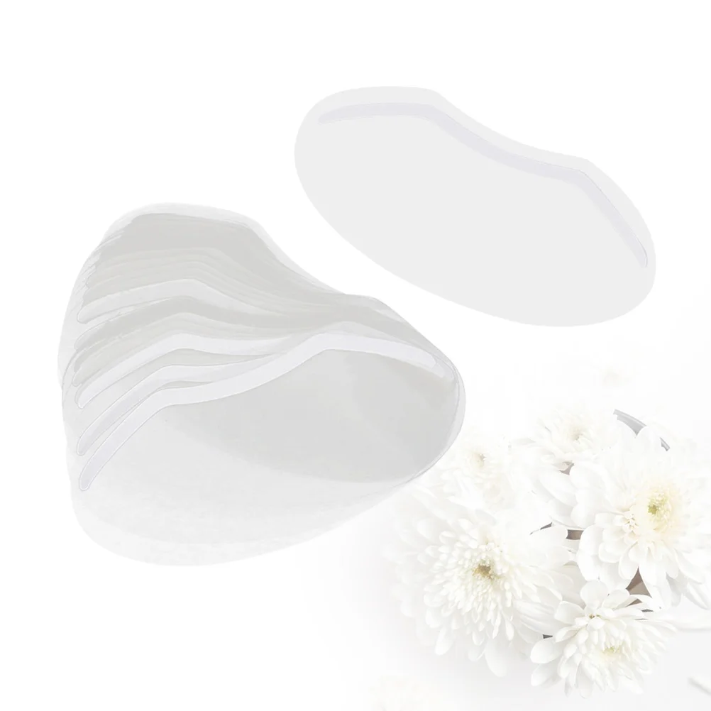 

50pcs Bang Baffles Simple Transparent Practical Eyeprotector Hairdressing Tools for Barbers Shop