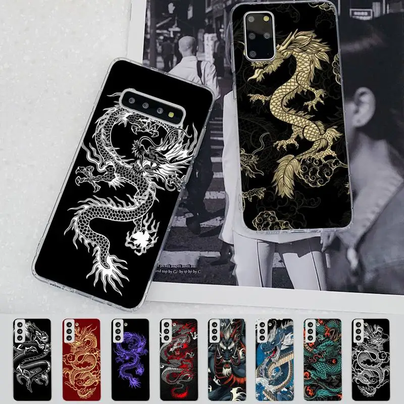 

Dragon Phone Case for Samsung S21 A10 for Redmi Note 7 9 for Huawei P30Pro Honor 8X 10i cover