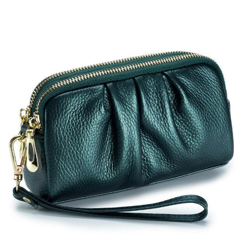 

Women's Handbag Large Capacity Top Layer Cowhide Temperament Mobile Bag