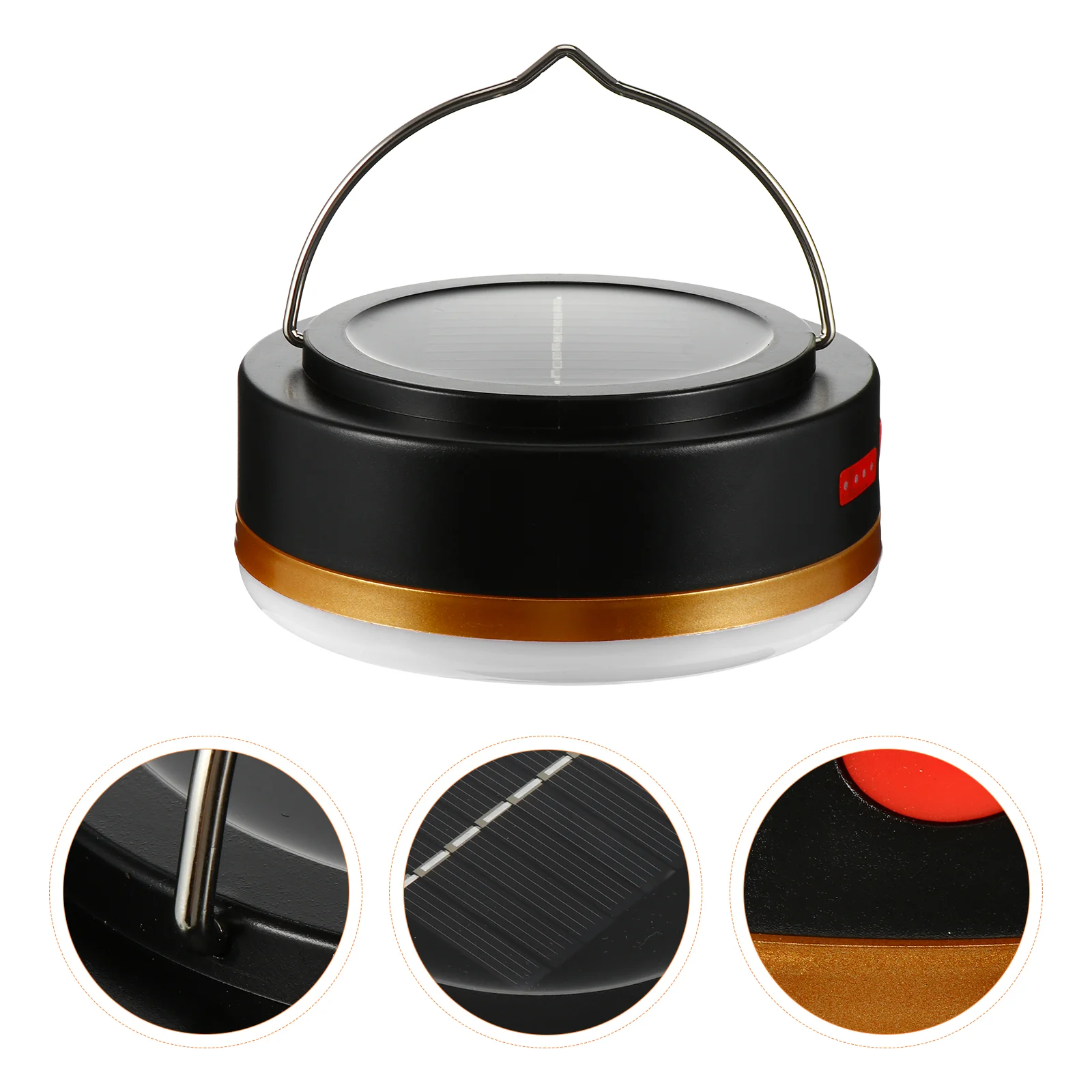 

1 Set Camping Solar Light Camping Lantern Solar Tent Lamp Emergency Flashlight