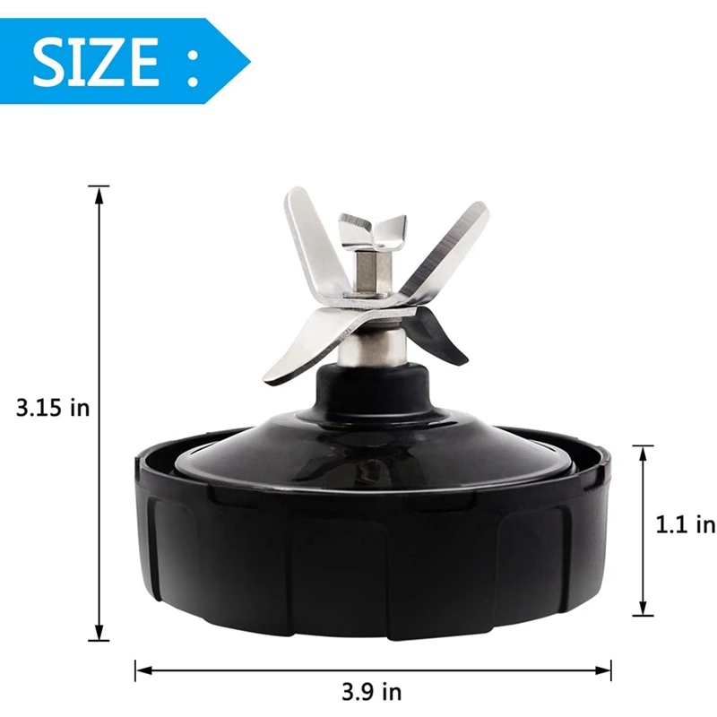 5 запасных частей для блендера 7 пластин нижнее лезвие Nutri Ninja Auto IQ BL482 BL2013 BL685-30 BL682