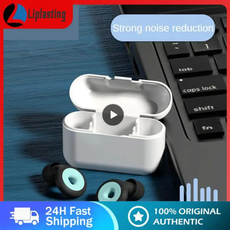 

Silicone Earplugs Anti-noise Sleeping Ear Plugs Special Silent Sound Insulation Noise Reduction Sleep Noise Reduction Earplugs