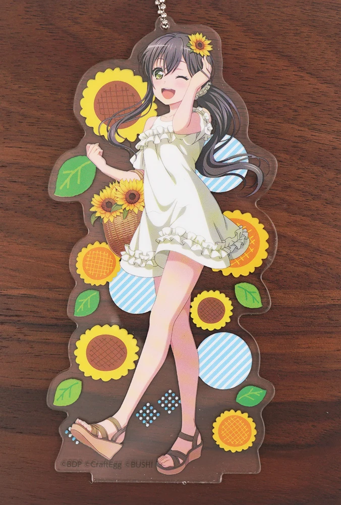 Взгляд! Аниме игра Poppin'Party Hanazono Tae Kokoro Tsurumaki Yukina Minato Roselia Hazawa Tsugumi акриловая